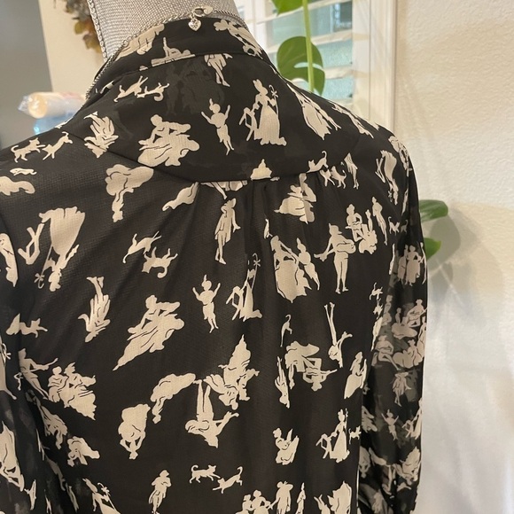 - Anthropologie chiffon top - Picture 5 of 6